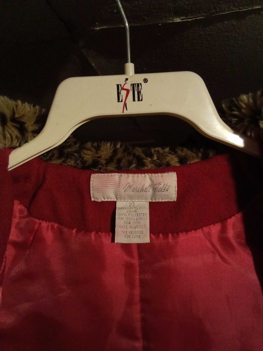 Płaszcz płaszczyk kurtka jesień zima elegancka dziewczynka 2, 3 lata
