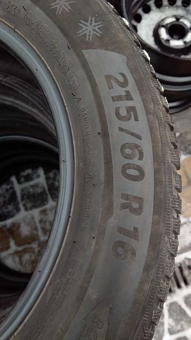 Шина зимняя 1шт MICHELIN Alpin5 215/60 r16 8mm шини резина колесо