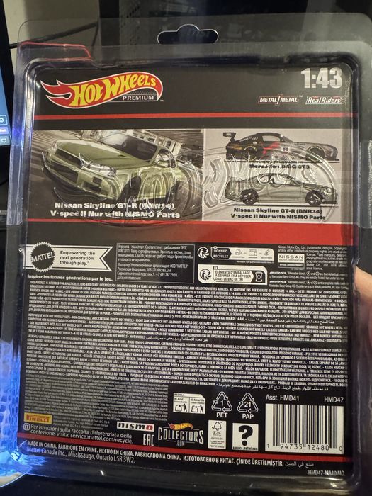 Hot wheels premium skyline 34