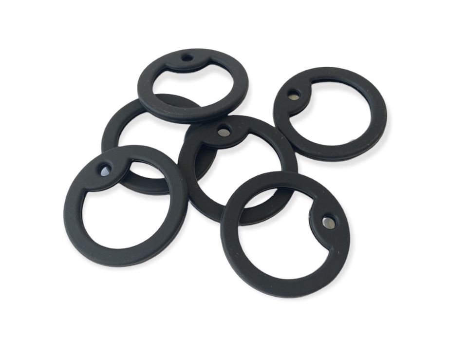 Армейский переломный жетон с Гравировкой + цепочка, скоба, бампер.