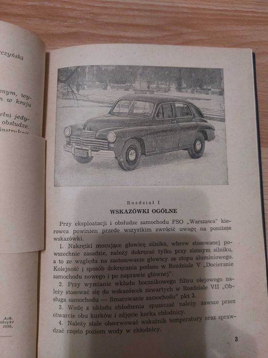 Instrukcja FS0 Warszawa 1956r