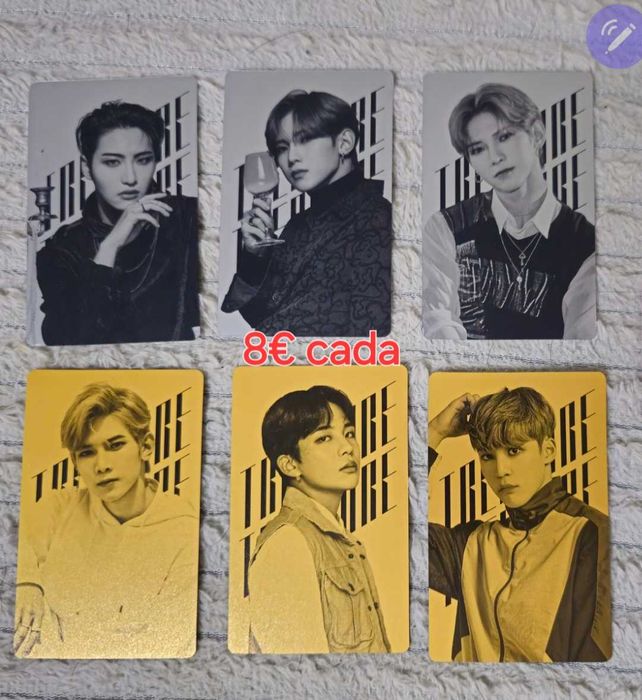 Photocard kpop - Ateez, TXT, BTS, Enhypen