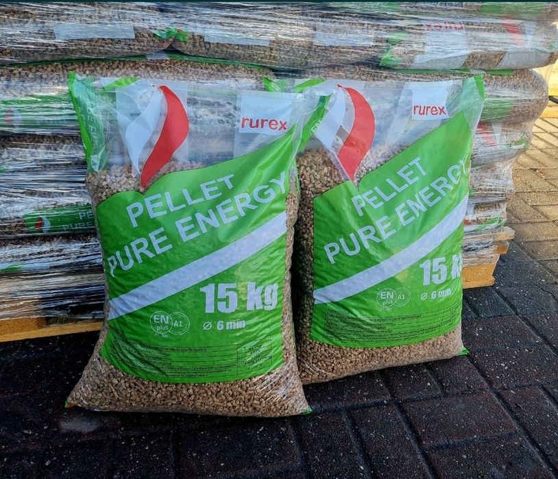 Pellet PELLMAX (975kg) 18,5 MJ/kg Pellegreeno pelet super jakość eko