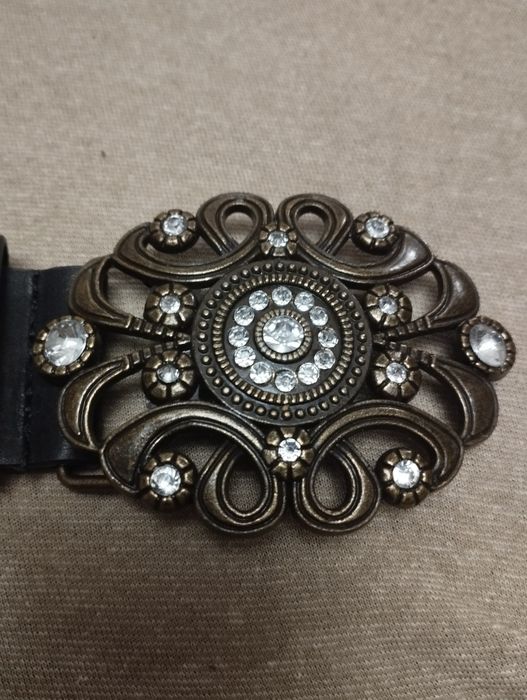 Ремень женский с винтажной пряжкой