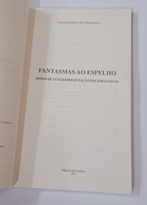 Fantasmas ao espelho, de Joaquim Trigo de Negreiros