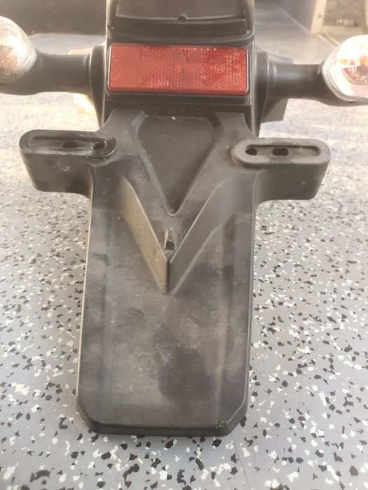 Traseira de mota