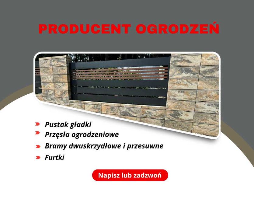 Przęsło aluminiowe