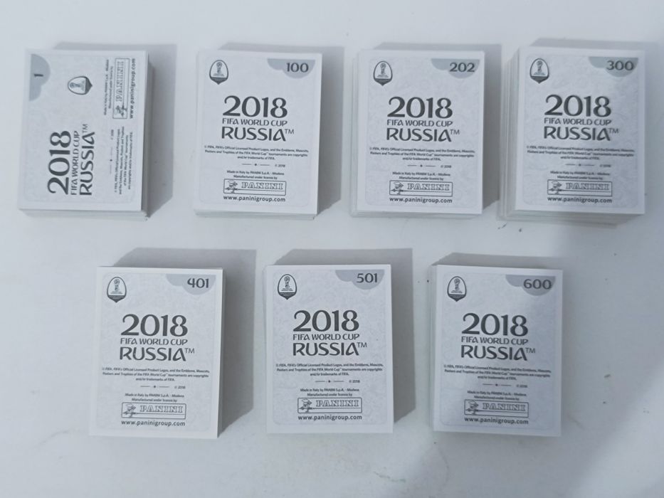 Cromos Mundial 2018