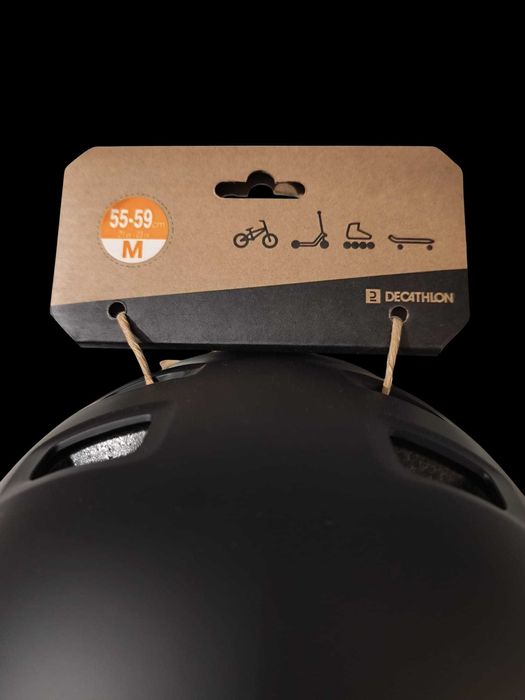Capacete Decathlon Novo | Tamanho M (55–59 cm) | Skate/Bicicleta