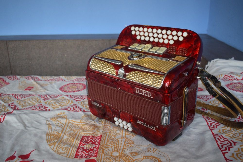 Concertina Adria Diaton III 3 Voz, La Re