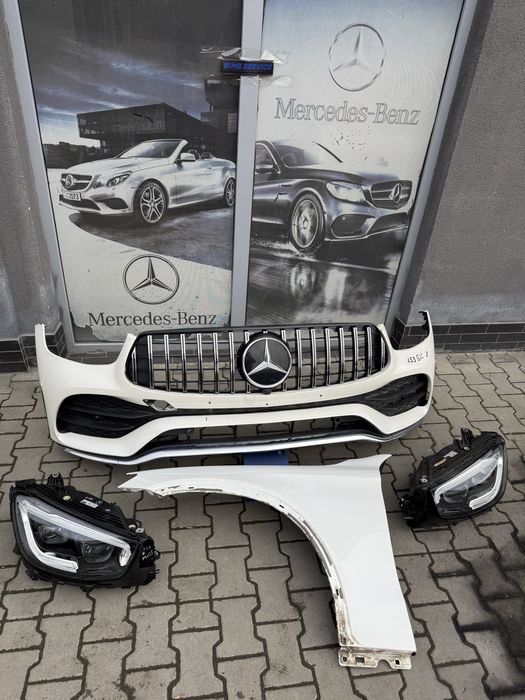 Бампер Glc AMG w253 рестайл