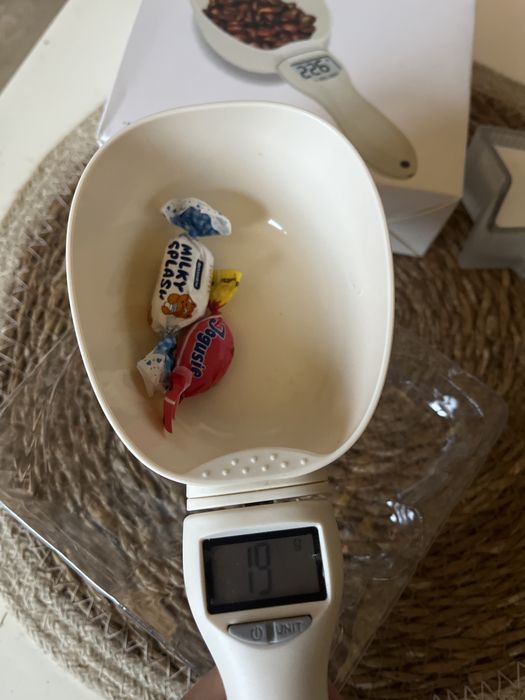 Miarka waga w łyżce do 800 g