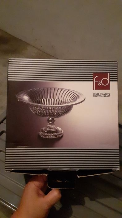 Taça cristal F&D
