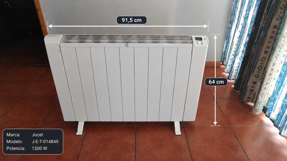 Aquecedor (Emissor térmico cerâmico) Jocel 1500W digital