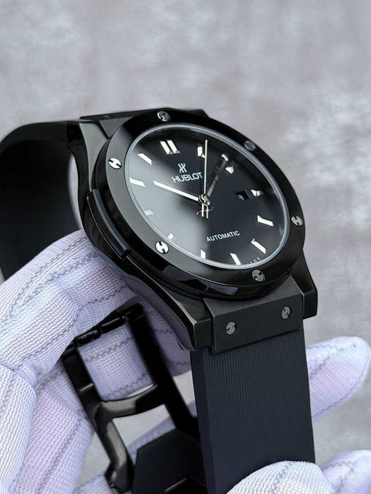 Швейцарские механические часы Хублот с автоподзаводом. Мужские часы