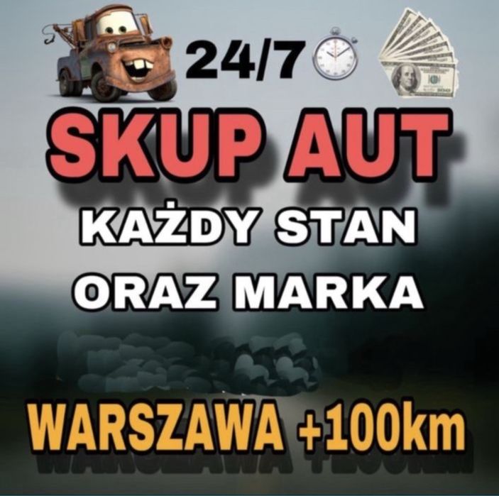 SKUP AUT Skup Samochodów Złomowanie WARSZAWA Piaseczno EXPRESS
