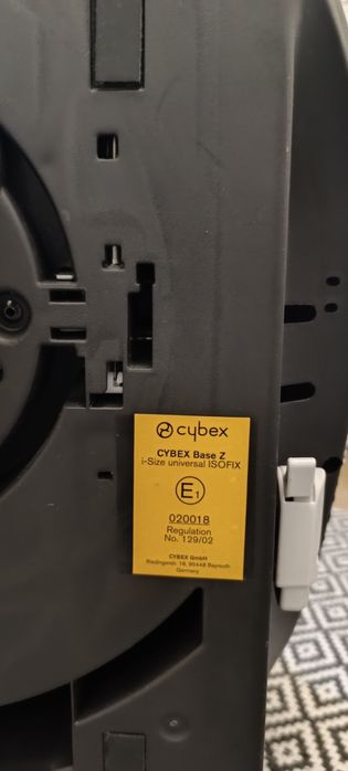 Ovo cybex cloud T e base giratória cybex