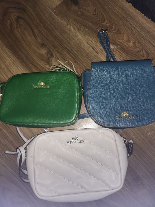 Zestaw  torebek  na pasku regulowany stan idealny