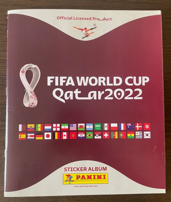 Caderneta de Cromos do Mundial do Qatar 2022
