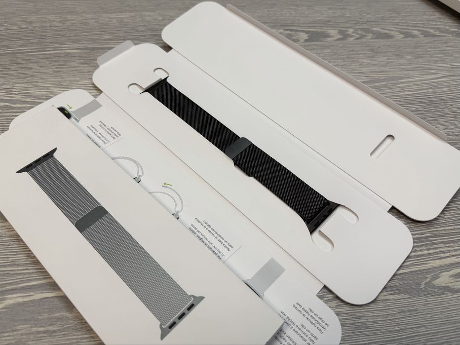 Apple Ремінець Milanese Loop Graphite до Watch 44/45/46/49 mm