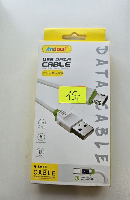 KABEL Ładowanie i transmisja dla mikro-USB 3.0