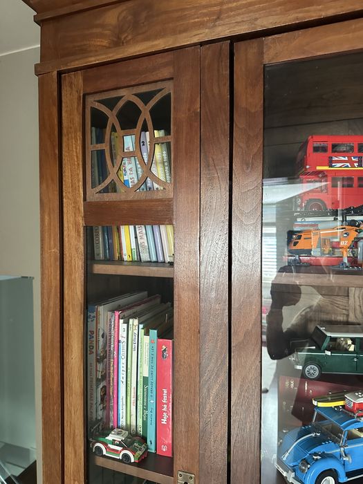 Movel estante vitrine antigo