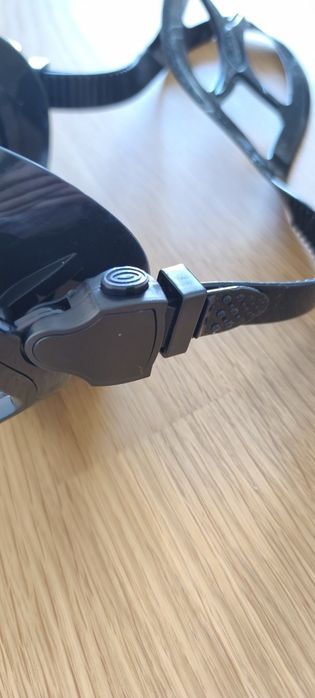 Máscara de mergulho/snorkeling com lentes -2.0 (nova)