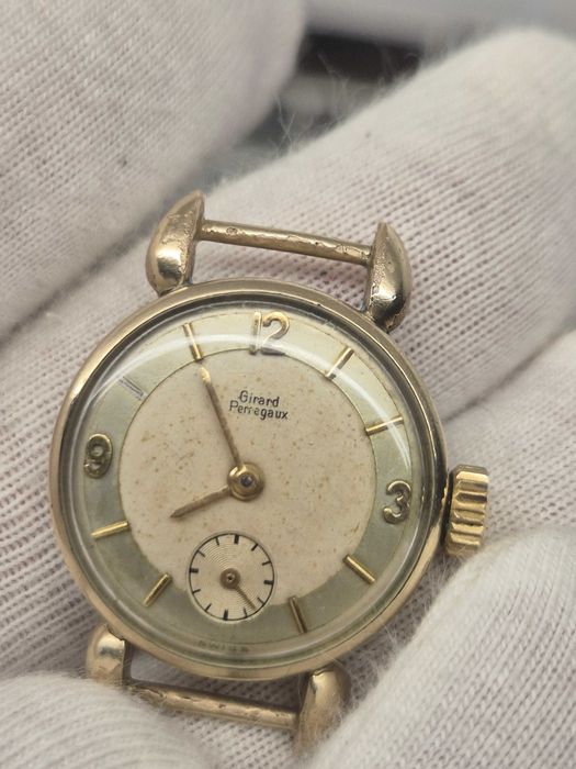 Damski zegarek vintage *Girard Perregaux* Au 20