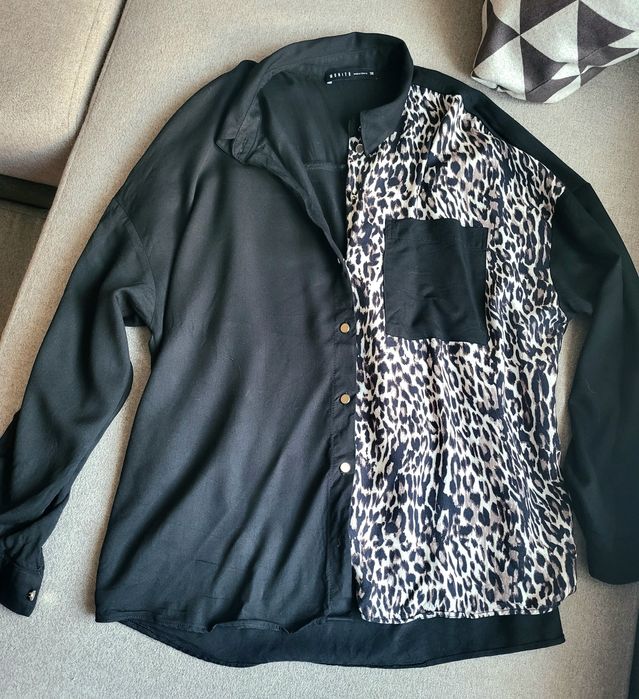 Блуза чорна Mohito