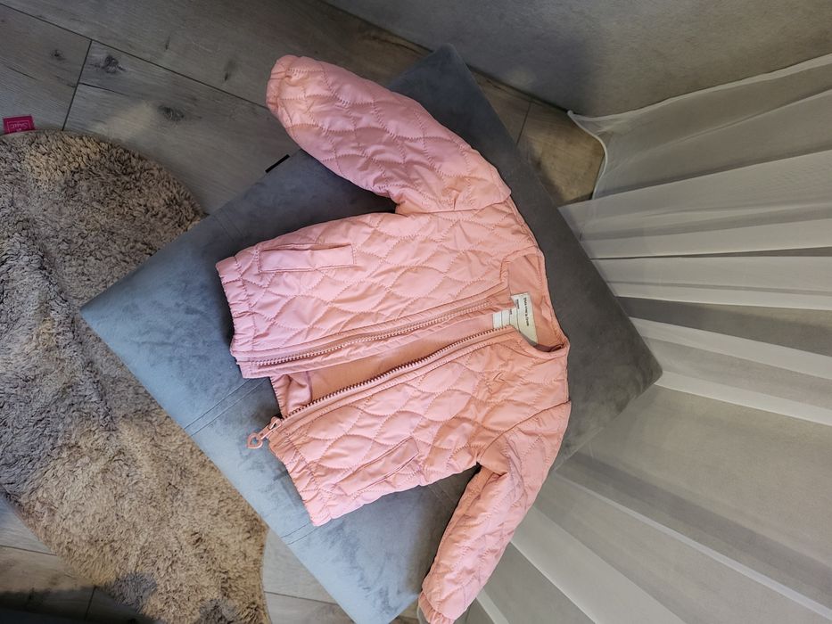 Курточка бомпер для дівчинки 74 розмір