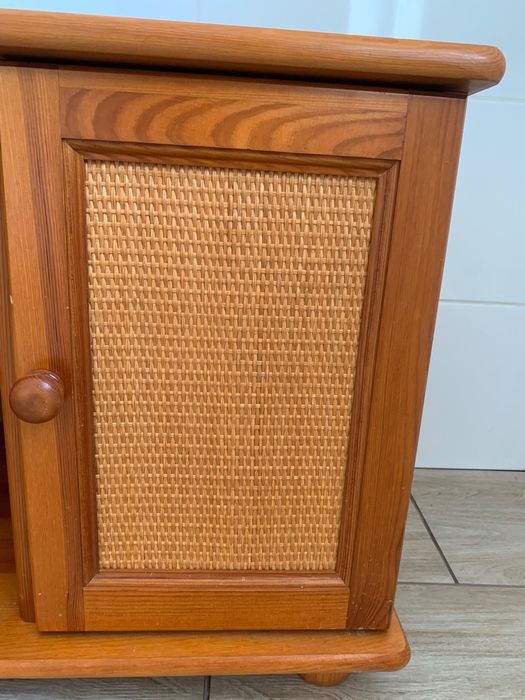 Szafka pod tv rattan