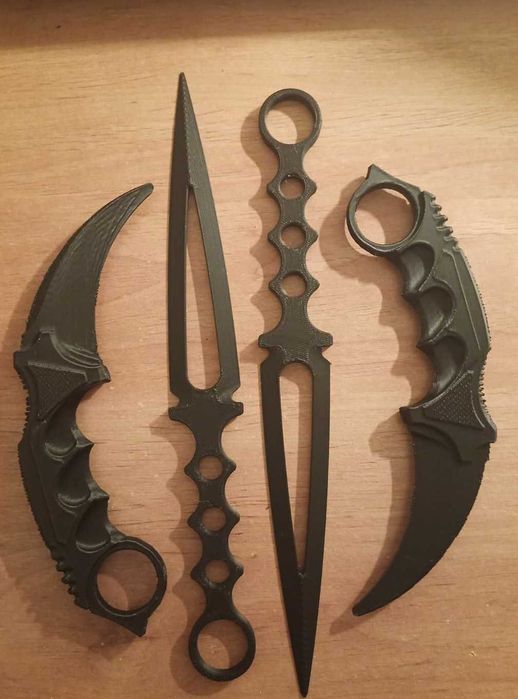 karambit e outras facas de treino