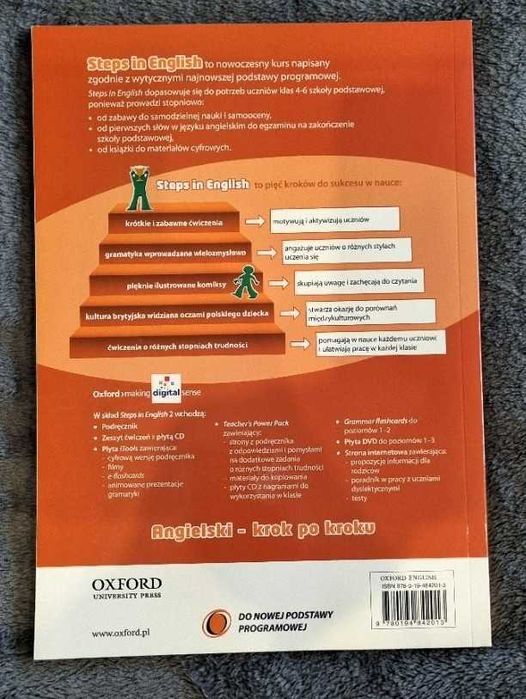 Steps in English 2 Student's Book - podręcznik do języka angielskiego
