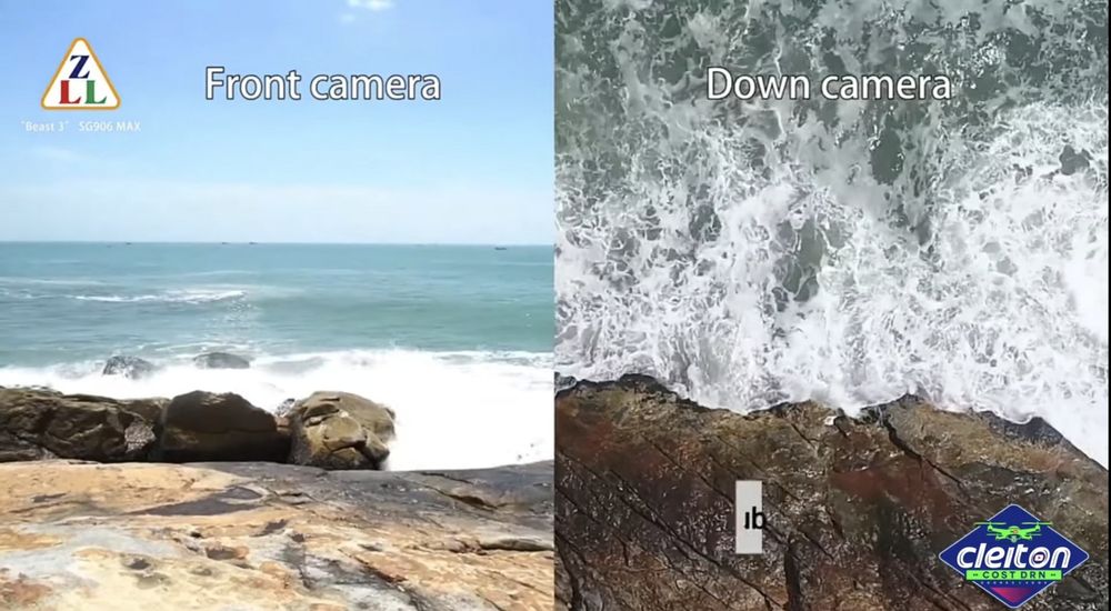 Drone SG 906 MAX com 2 baterias