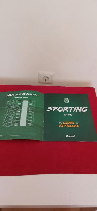 Caderneta Sporting 2018/2019, completa