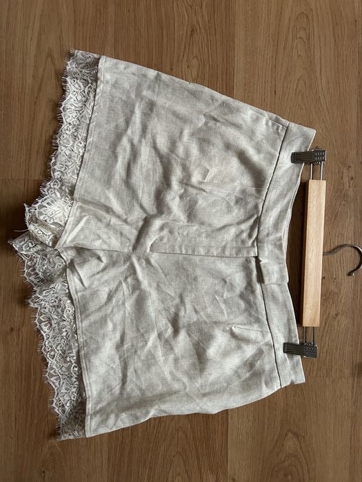 Komplet garniturowy z koronką Zara r. L