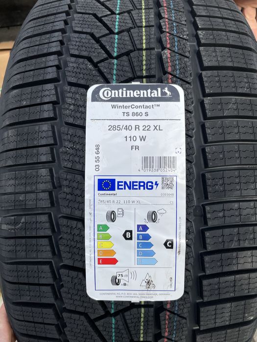 285/40/22 nowe opony Continental TS860 AUDI Q8 2025