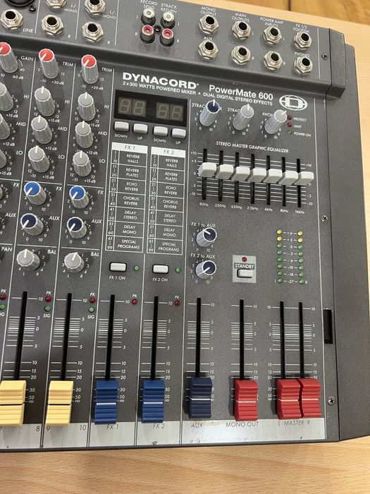 Активний мікшерний пульт dynacord power mate 600 2x300 watts.