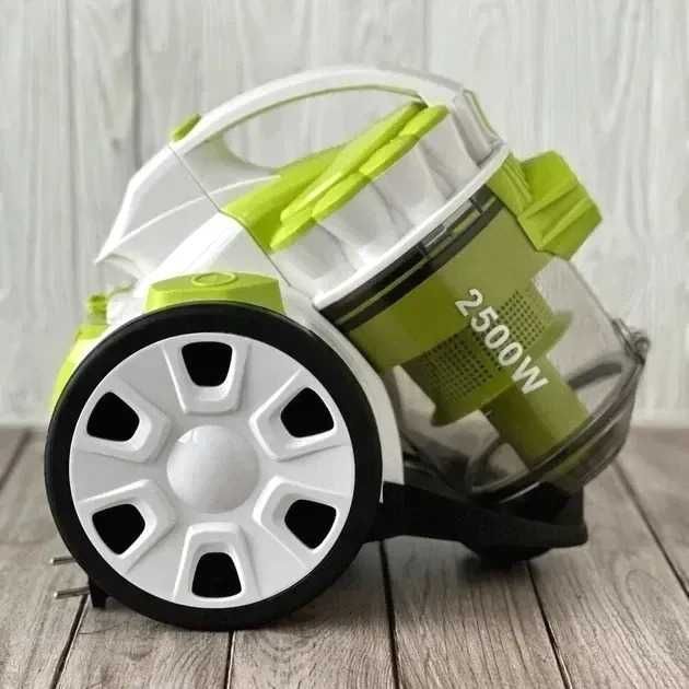 Циклонный пылесос c турбощеткой 2500W. Безмешковой Колбовкый. Германия