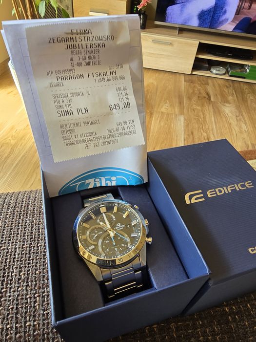 Sprzedam Casio Edyfice EFR-571DW.