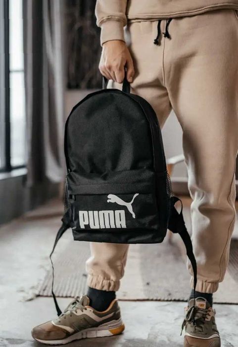 Чорний рюкзак Puma - міцний, легкий, зручний для міста та подорожей