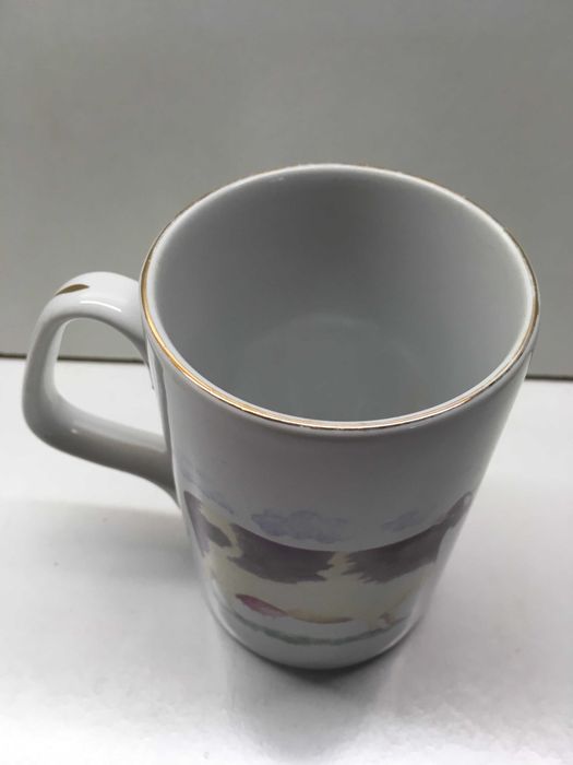 Caneca com Pintura de uma Vaca424544408070400001
