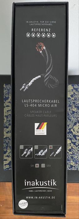 Cabos de colunas Inakustik LS-404 Micro AIR - 3 metros