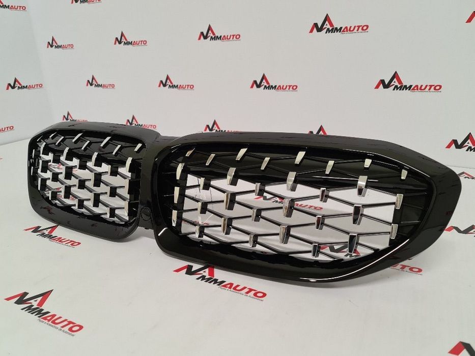 Grelha Frontal BMW Série 3 G20 G21 Diamond