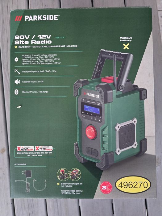 Radio parkside nowe