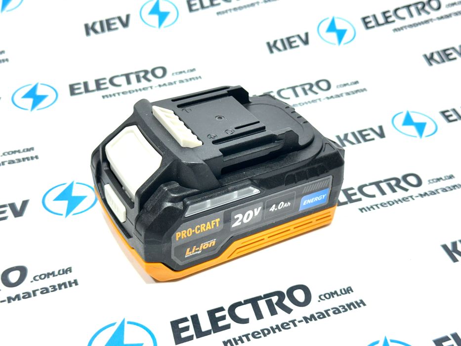 НОВИНКА !! Аккумулятор ProCraft STROMO GRAND 20V/4Ah (Цены ТОП!!)