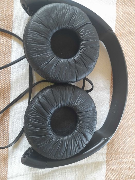 Słuchawki przewodowe SONY MDR-ZX110 Nauszne Czarne