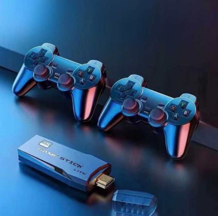 Gra Telewizyjna 20000 Gier 2 Pady HDMI GRY PS1 Konsola PREZENT