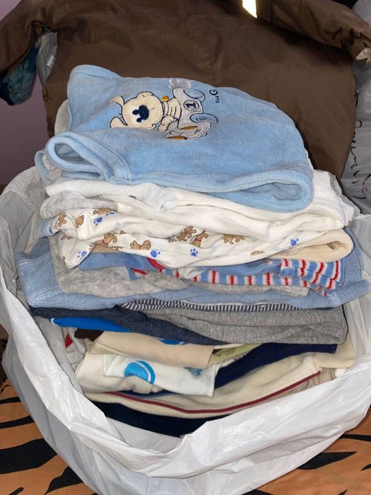 Пакет дитячих речей 1-1,5 роки на хлопчика 86 розмір