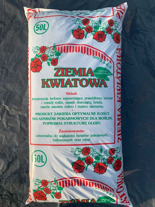 Podłoże pod iglaki kwaśna ziemia 50litrów